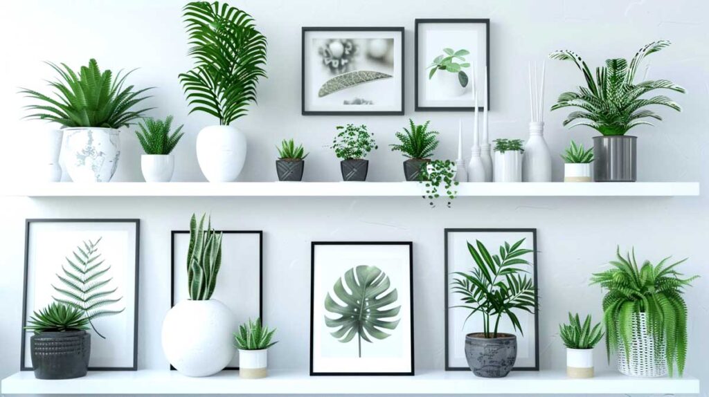 Green Color in Wall Art